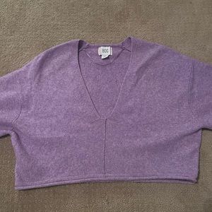 Urban outfitters purple v neck sweater size small